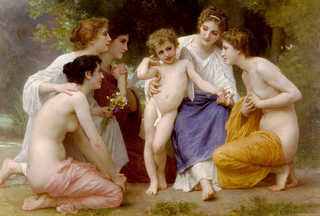 William-Adolphe Bouguereau-Admiration (1897)